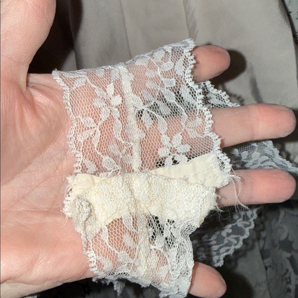 JCPenney blush Lace vintage Teddy - Picture 6 of 8